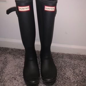 Hunter tall  rain boots